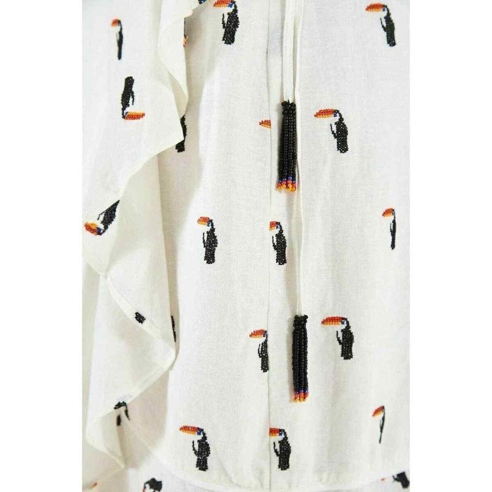NWT Farm Rio Embroidered Toscano Dress Small - Picture 4 of 5